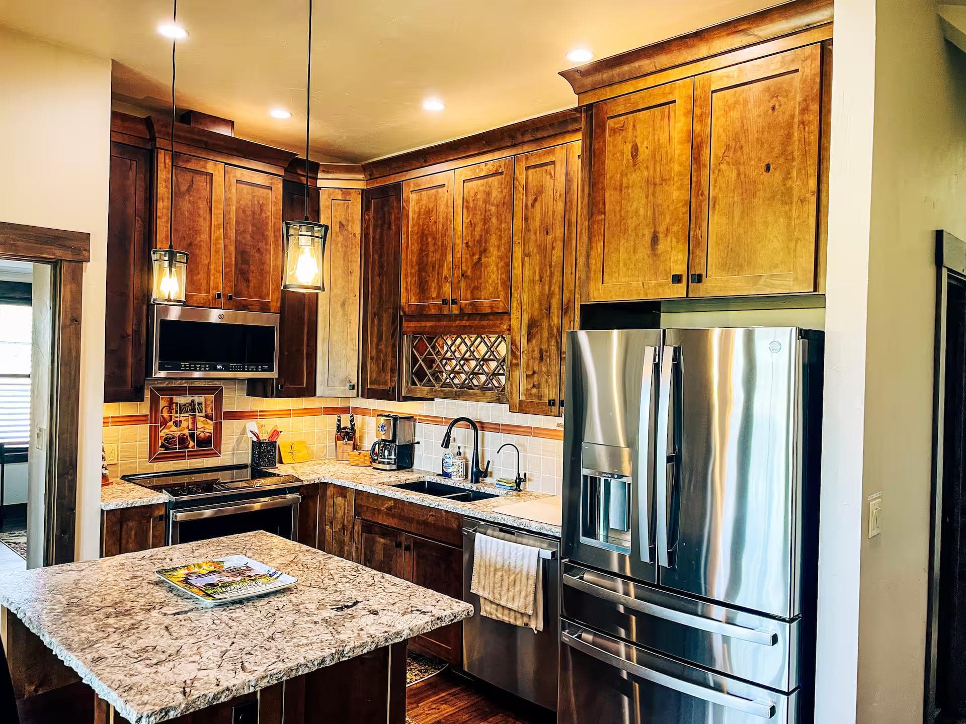 Kitchen in the main living area